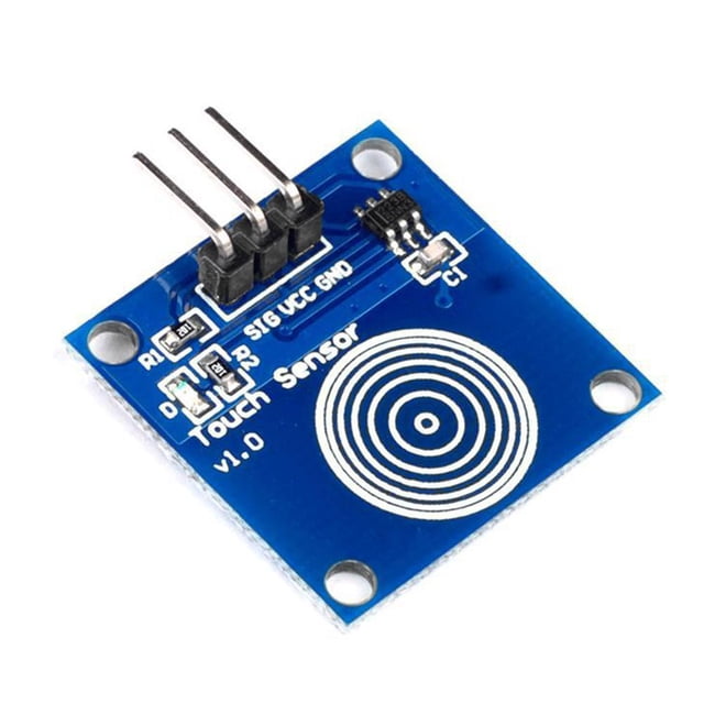 Módulo de sensor digital TTP223 Módulo de botón de interruptor táctil capacitivo 2-5.5V DC