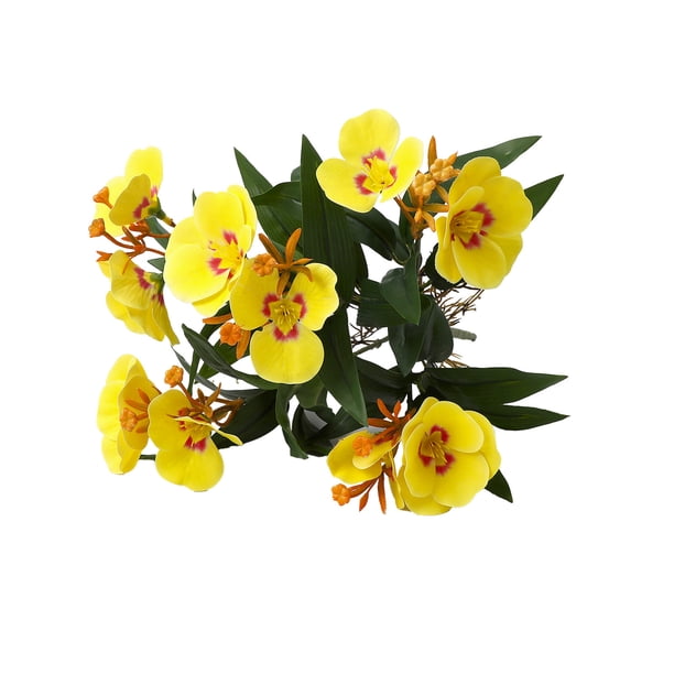 Flores de Primavera Artificiales para la Decoración Flores de Cangrejo Artificiales 13,38 Pulgadas Flores de Pascua Artificiales para la Decoración Decoraciones de Boda Ornamentos de la Sala de Estar