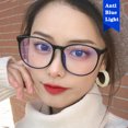 thumbnail image 3 of Transparent Computer Glasses Frame Women Men Anti Blue Light Round Eyewear Blocking Glasses Optical Spectacle Eyeglass GRAY, 3 of 6