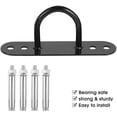 thumbnail image 2 of Wall Ceiling Mount Anchor Bracket Hook Climbing Rope Swing Sandbag Sport Equipment Fixing for Hanging Straps, 2 of 5