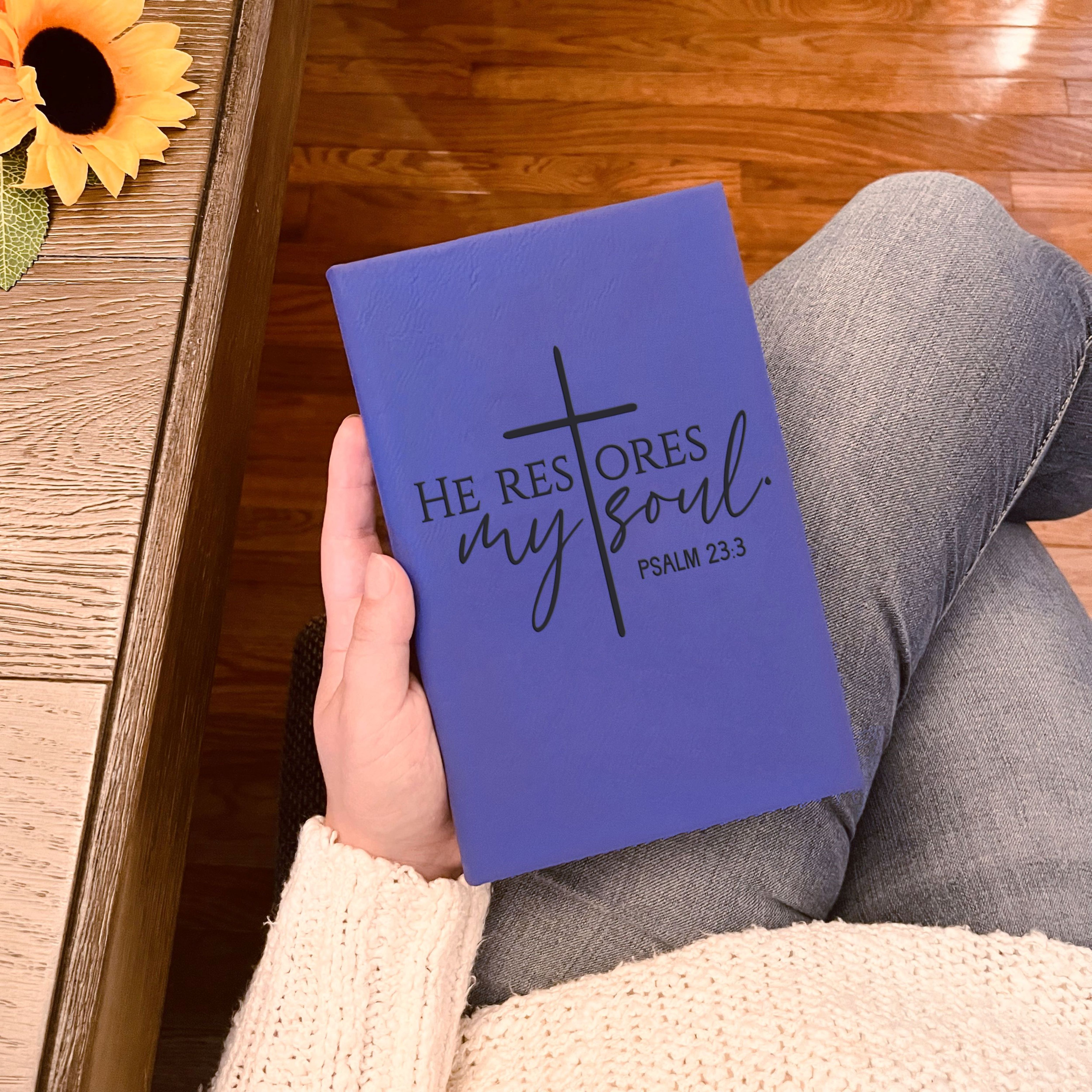 Personalized Christian Prayer Journal for Men & Women: Custom Design Cover, Daily Devotional, Scripture Writing, Gratitude and Faith Gift