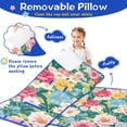 thumbnail image 3 of Pioneer Flower Floral Print Pattern Toddler Nap Mats for Kids Preschool,Sleeping Mat Bag or Kids,Toddler Sleeping Bag,Toddler Nap Mat or Daycare, 3 of 6
