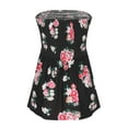thumbnail image 3 of Blusa de tubo con hombros descubiertos y estampado cómodo para ocio y moda para mujer Fridja  nalpqowj63374, 3 of 7