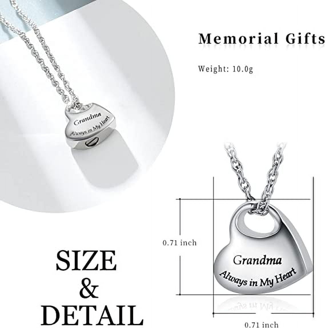 Cremation Urn Necklaces - Ash Jewelry - Cherished Emblems
