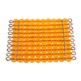 thumbnail image 3 of Material Montessori Matemáticas Cien Forma de Perlas Cuadrados Juguete Educativo Sunnimix Bead Bar Number, 3 of 8