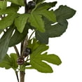 thumbnail image 3 of Nearly Natural 32" Artificial Fig Tree with 15 Faux Figs, 3 of 5