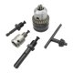 thumbnail image 4 of Kit de conversión de portabrocas de 1/2" con adaptador para llave de impacto de 1/2" y vástago de 1/2" para llave. con llave Chuck, 4 of 9