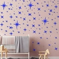 thumbnail image 5 of Flexible Mirror Sheets Star Design Self-Adhesive Wall Stickers Non-Glass Safe Reflective Home Slogan DIY Decor 42 Pieces Bedroom Living Room Office, 5 of 5