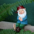 thumbnail image 6 of Hxlamzoo Garden Gnome Statue | Fishing Gnome Garden Statue | Funny Fishing Dwarf Figurine Ornament for Indoor Outdoor Home Yard Lawn Pond Garden Decoration, 6 of 9