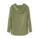 thumbnail image 4 of Autumn And Winter Men's Solid Long Sleeve Cotton Hemp Sweater Casual Hooded Sweater 3XL, 4 of 5