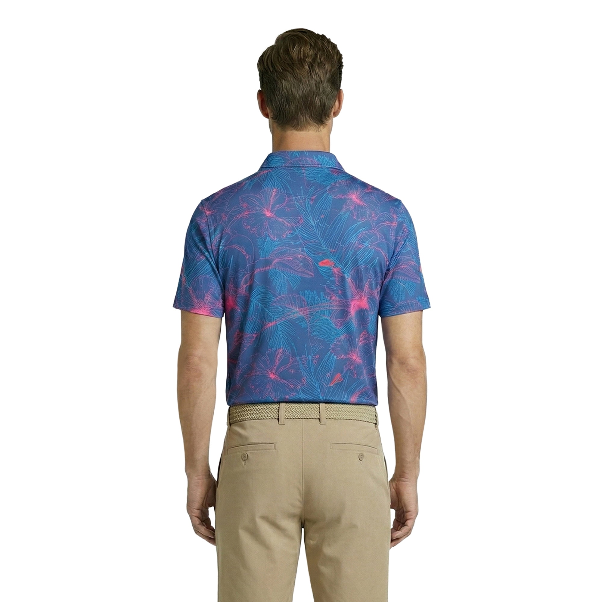 Birdie Bound Men's and Men's Big & Tall Novelty Golf Polos, Sizes XS-4XLT