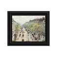 thumbnail image 2 of The Boulevard Montmartre Spring by Camille Pissaro, Modern Urban Wall Art, 11x14 2411, 2 of 6