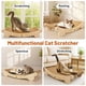 thumbnail image 3 of Almohadilla para rascar gatos ORDORA, extra grande, 80 cm, con cama, 3 of 6