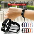 thumbnail image 4 of Soft Silicone Strap Compatible for Samsung Galaxy Fit 2 R220 Sports Smart Bracelet Band Replacement, 4 of 13