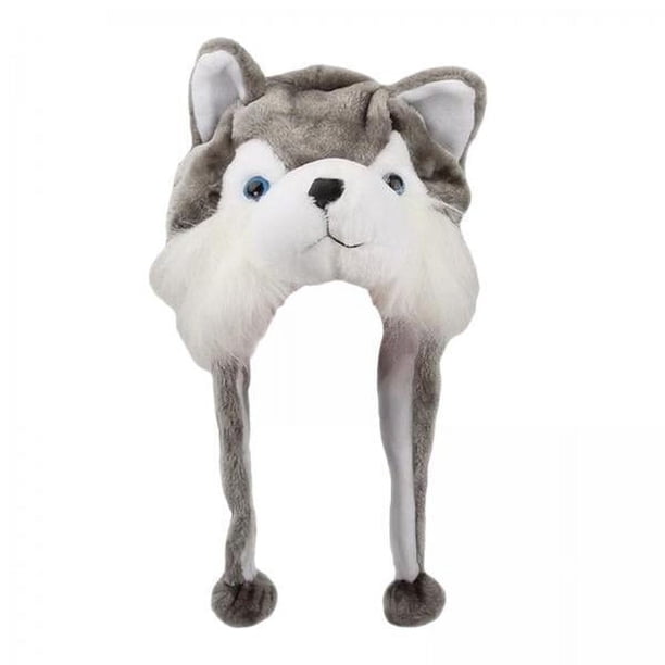 Sombrero novedoso,Sombrero de animal Tocado Tocado Cálido Cómodo,Sombreros con orejas de personajes de animales de invierno Gorro ,lindo sombrero gorra Acogedor sombrero de vacaciones