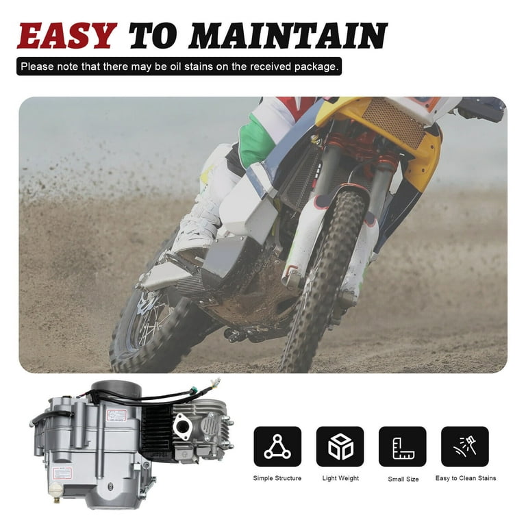 125CC Complete Engine Motor kit Manual Pit Bike Dirt for Honda Z50