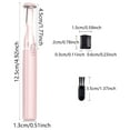 thumbnail image 6 of T-HOTLYST Electric Eyebrow Trimmer Razors Eyebrow Shaper Shaver with Circular Blades Head Design Washable Facials Hair Removal Tools, 6 of 13