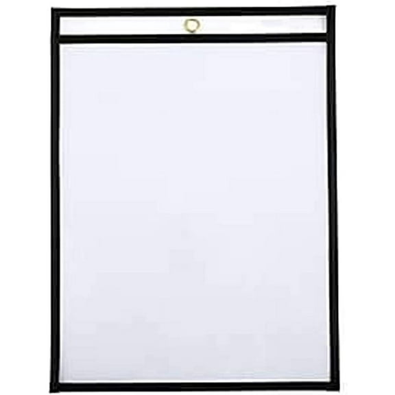 MyOfficeInnovations Job Ticket Holders 9" x 12" Clear 25/Pack (17703) 812754