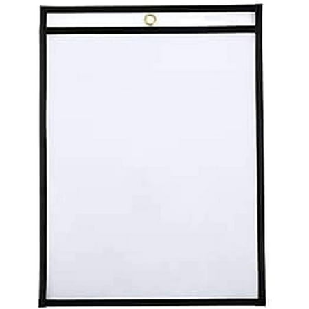 MyOfficeInnovations Job Ticket Holders 9" x 12" Clear 25/Pack (17703) 812754