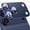 Blue, variant on Moreoy Metal Tempered Glass Camera Lens Protector for iPhone 18 Pro, Metal 9H Sapphire Glass Rear Camera Full Coverage Protective Film, Case-Friendly Metal Frame Glass Matte Cover,Winered