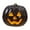 Black, variant on Glow in the Dark Jack O Lantern Resin Figurine Halloween Decorations Miniature Terrarium Accessories DIY Craft Tabletop Desk Ornament,Purple