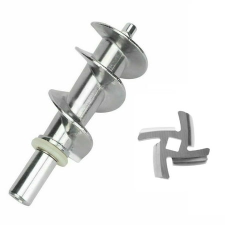 

2Pcs Meat Grinder Screw Mincer Auger Parts Replace Home Kitchen Accessory