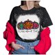 thumbnail image 4 of Tops Para Mujer Camisas Casuales Blusas Moda Causal Cuello en V Impresión Manga Corta Odeerbi  ODB152623, 4 of 5