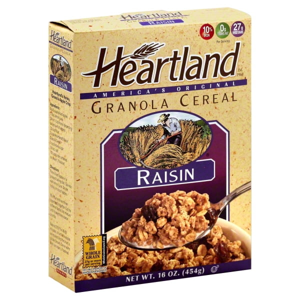 Granola Cereal; With Raisin