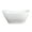 White, variant on A And E Bath And Shower Tundra-59 60" Free Standing Acrylic Soaking Tub - White