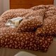 thumbnail image 5 of Funda Nórdica Reina Floral Juegos de cama - Calabaza Jersey de punto de algodón de flores, 5 of 7