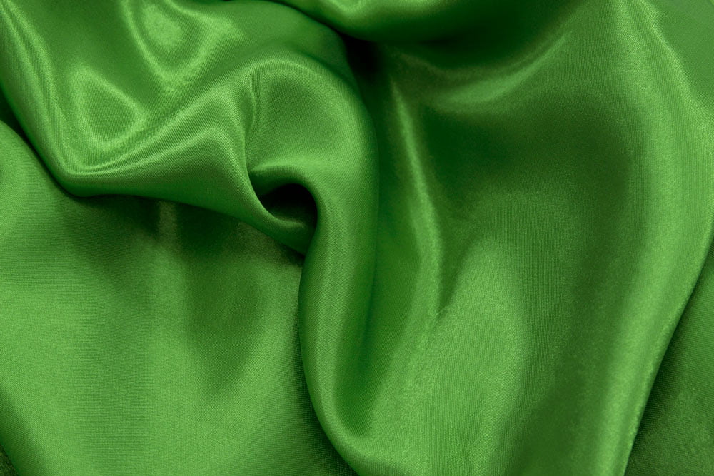 40 yds Satin Fabric Roll - Emerald Green