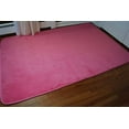 thumbnail image 2 of Microfiber Rug - Cherry Pink, 2 of 2
