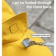 thumbnail image 6 of XEOVHV Dog Raincoat with Hood for Puppy Small Medium Dogs,Waterproof Dog Rain Coat Jacket with Reflective Strap and Leash Hole,Easy to Put On & Off Poncho,XXL, 6 of 9