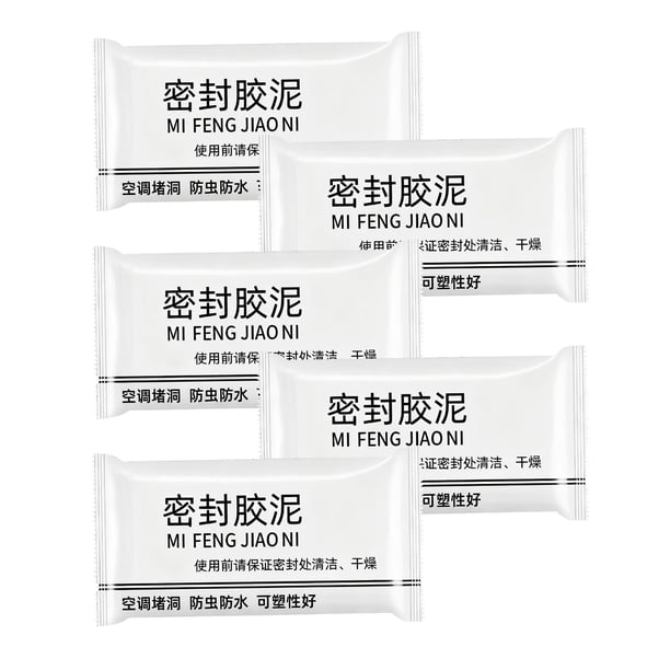 Sellador para reparación de paredes Super Diamond Mud - Relleno de agujeros de goma blanca de 20g para conductos de aire acondicionado, agujeros y grietas en las paredes, masilla impermeable para
