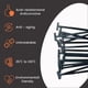 thumbnail image 2 of Nylon Universal Cable Tie Buckle,10-100 PCS Pin and Button Zip Ties Self-Locking, 2 of 5
