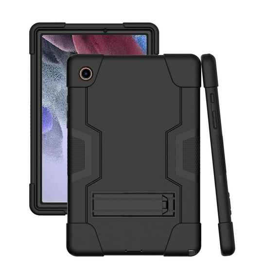 SOATUTO For Samsung Tab A8 Case Drop-proof Shock-Resistant Rugged Hybrid Kids Friendly Cover Built-in KickStand For Samsung Galaxy Tab A8 Case 10.5 Inch 2022 SM-X200 SM-X205 SM-X207 - Black Black