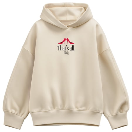 The Devil Wears Prada 2 - Red Shoes That's All - Women's Oversized Fleece Hoodie Sweatshirt