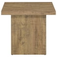 thumbnail image 3 of Devar Square Engineered Wood End Table Mango Brown, 3 of 6