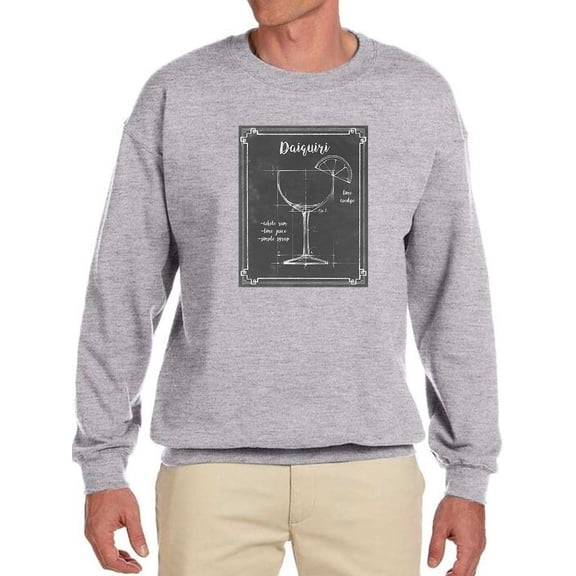 Mixology Daiquiri Sweatshirt Men -Ethan Harper Designs, Male 5X-Large