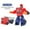 C, variant on Children's Toys DIY Disassembly And Assembly Deformation Car Man Excavator Truck Manual Screw Assembly Deformation Car