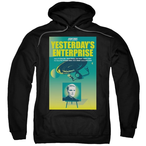 Star Trek Tng Season 3 Episode 15 Adult Pullover Hoodie Sweatshirt Black