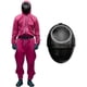 thumbnail image 2 of Disfraz de juego de calamar unisex Mono + Máscara de juego de calamar Traje de Halloween Gifts_y A, 2 of 2