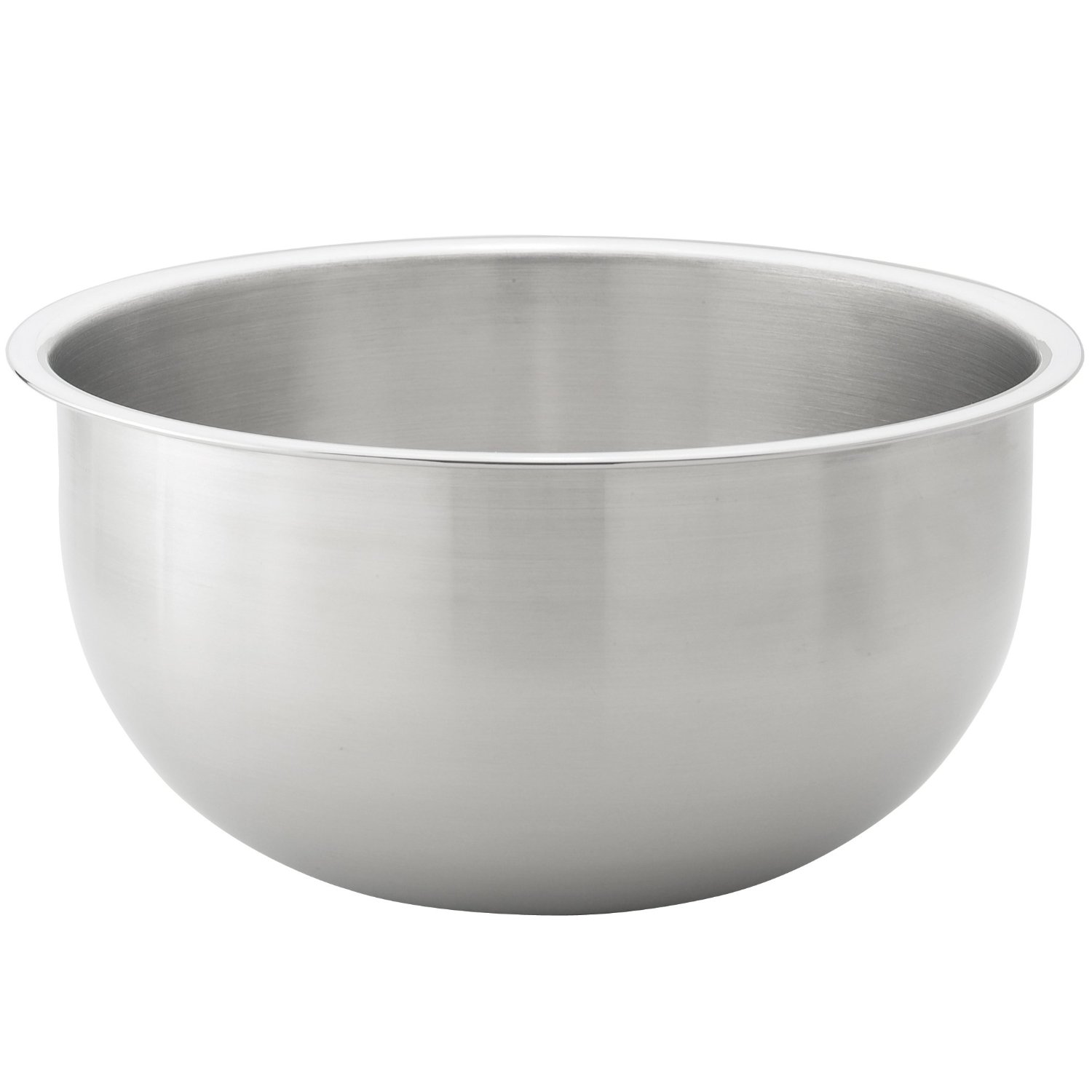 Stainless Steel Mixing Bowl 18/8 Stainless Steel, Extra Wide Lip