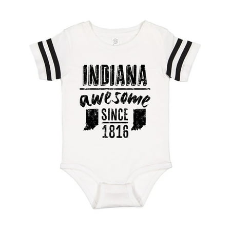

Inktastic Indiana Awesome Since 1816 Gift Baby Boy or Baby Girl Bodysuit