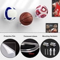 thumbnail image 3 of Maoww Acrylic Ball Stand Bracket Holder Rectangular Storage Rack Base Basketball Hanging Soccer Collection for Boyfriend Kids Type4 NO4, 3 of 6