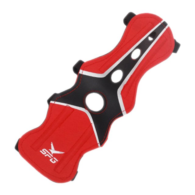 Protector Brazo Tiro JShteea Nailon Hueco Entrenamiento Deportivo Rojo