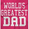 thumbnail image 2 of Father's Day World's Greatest Dad Hoodie Hooded Sweatshirt Men Brisco Brands S, 2 of 6