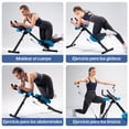 thumbnail image 2 of MERACH Entrenadores Abdominales Ajustables para Entrenamiento de Cuerpo Completo, Plegables con Protección de Rodilla, 2 of 8