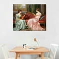 thumbnail image 2 of Canvas Painting Posters Wall Art Picture Prints Ladies Print Women Poster Wall Art Decor Bedroom Kitchen Dining Room Office Home Wall Decoration, 2 of 4