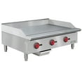 thumbnail image 1 of MoTak MGR36 36'' Gas Griddle - Manual Controls, Convertible, 3/4'' Steel Plate, 1 of 1